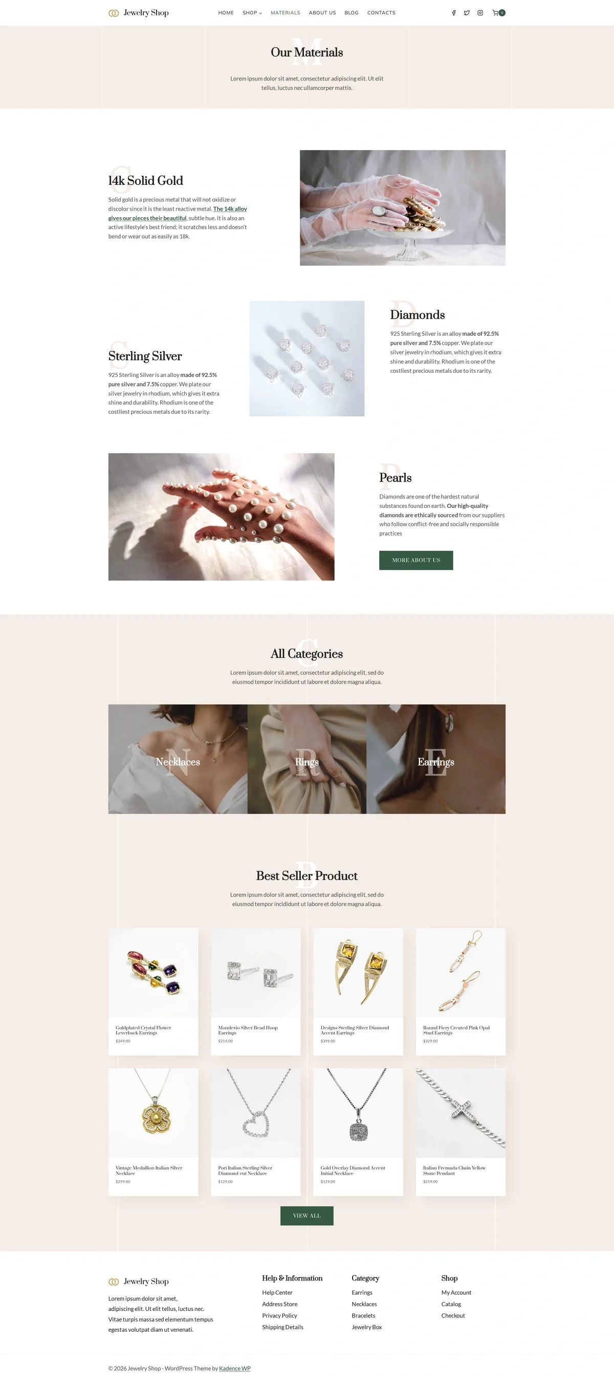 Jewelry Shop 06 材质