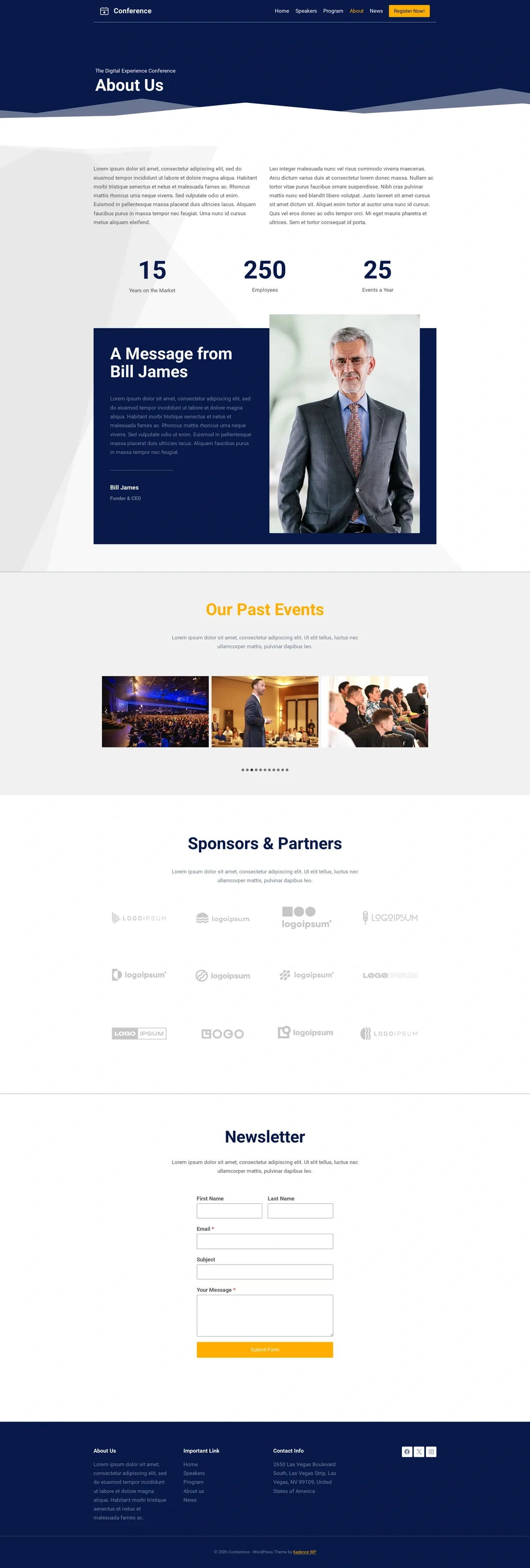 Conference 关于