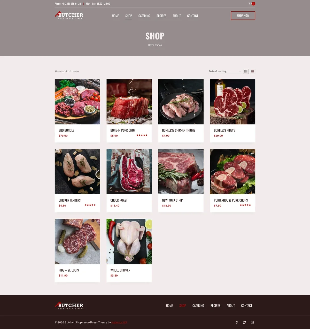 Butcher Shop 02 商店