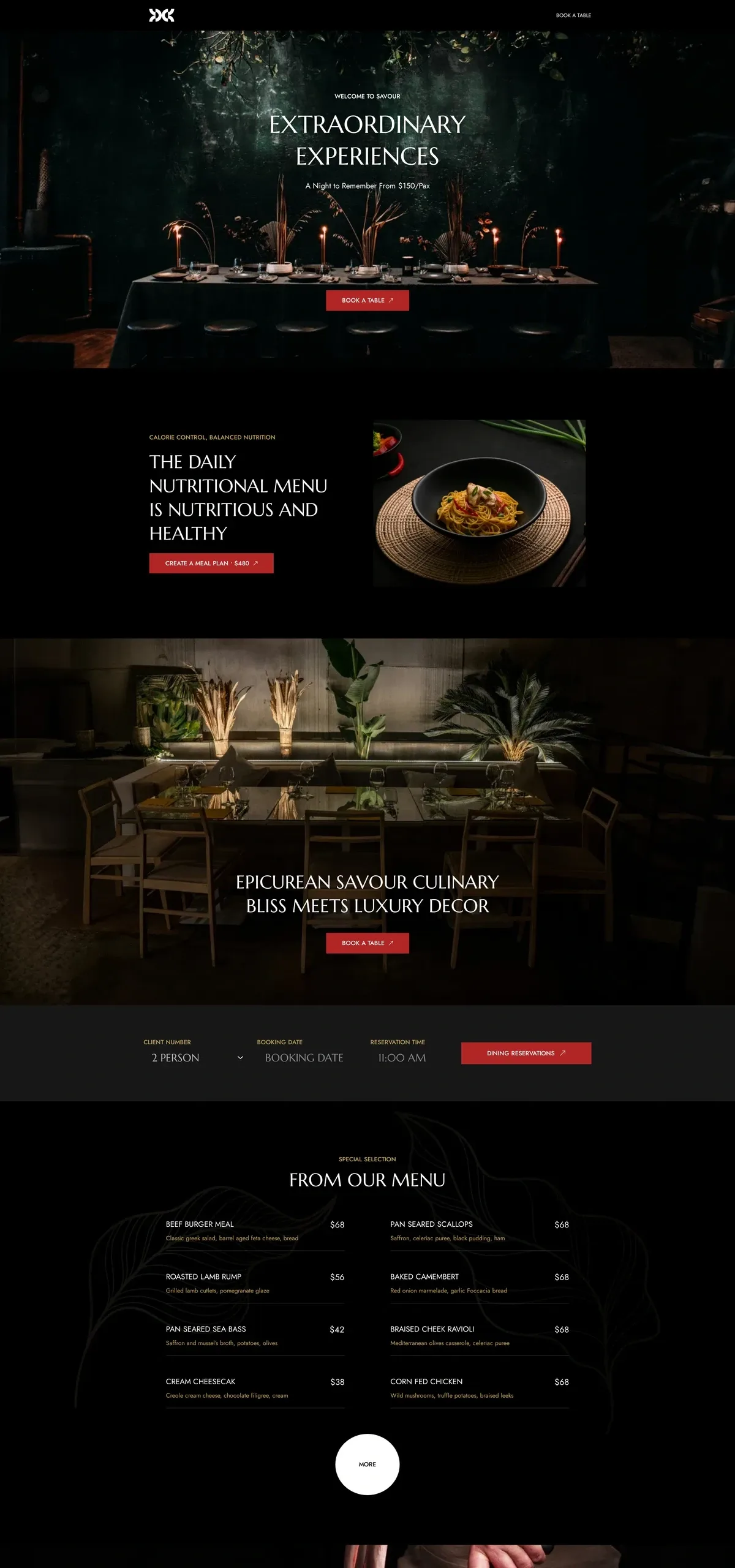 Restaurant 餐饮品牌WordPress模板