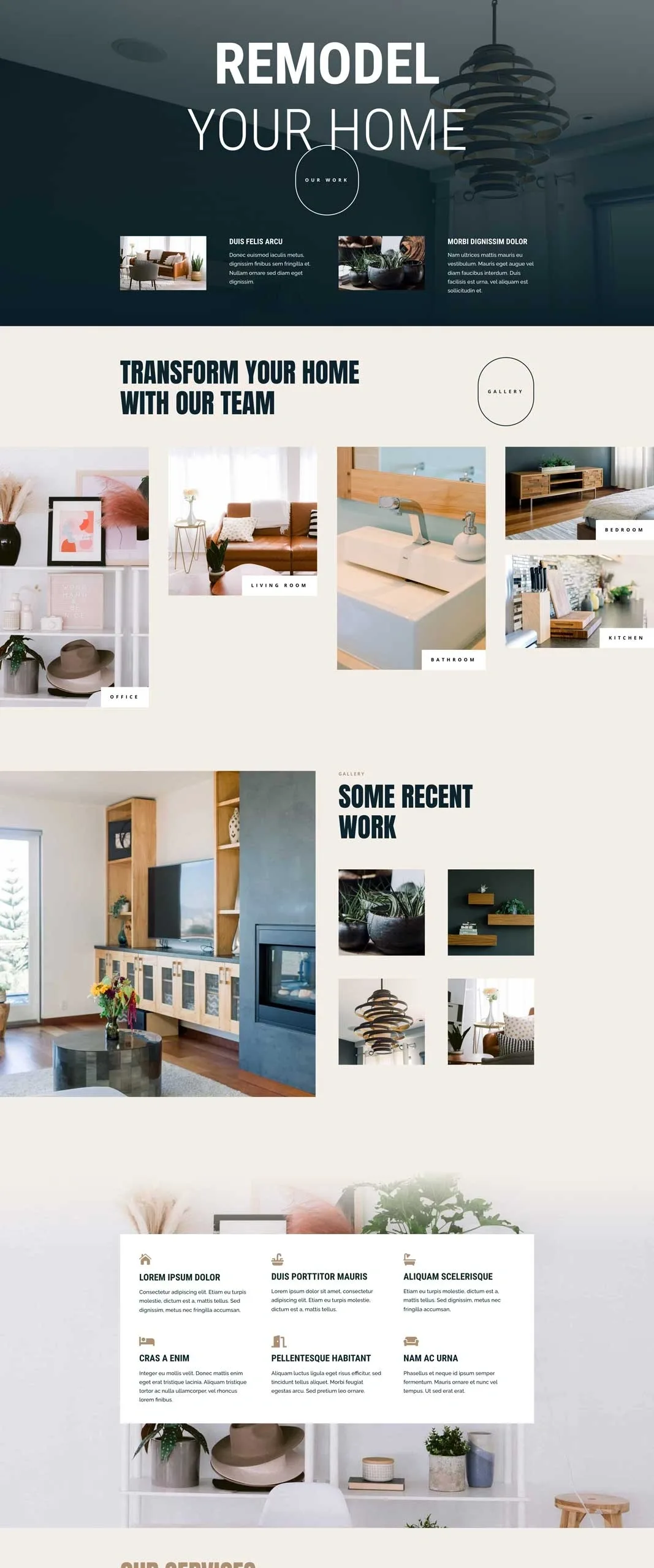 Home Remodeling 家居装修WordPress模板