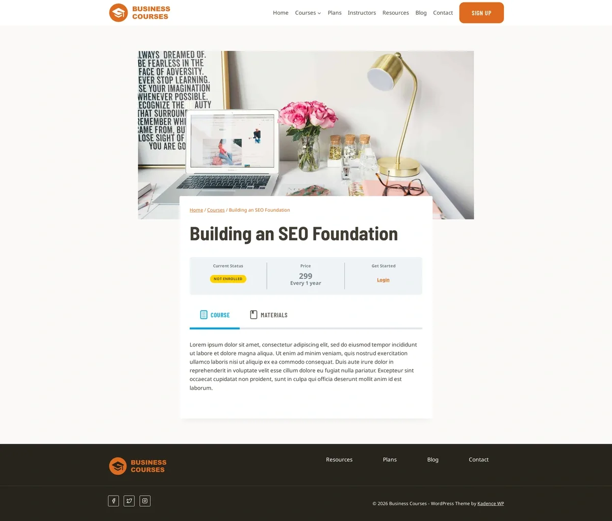 Business Courses 03 建立 SEO 基础