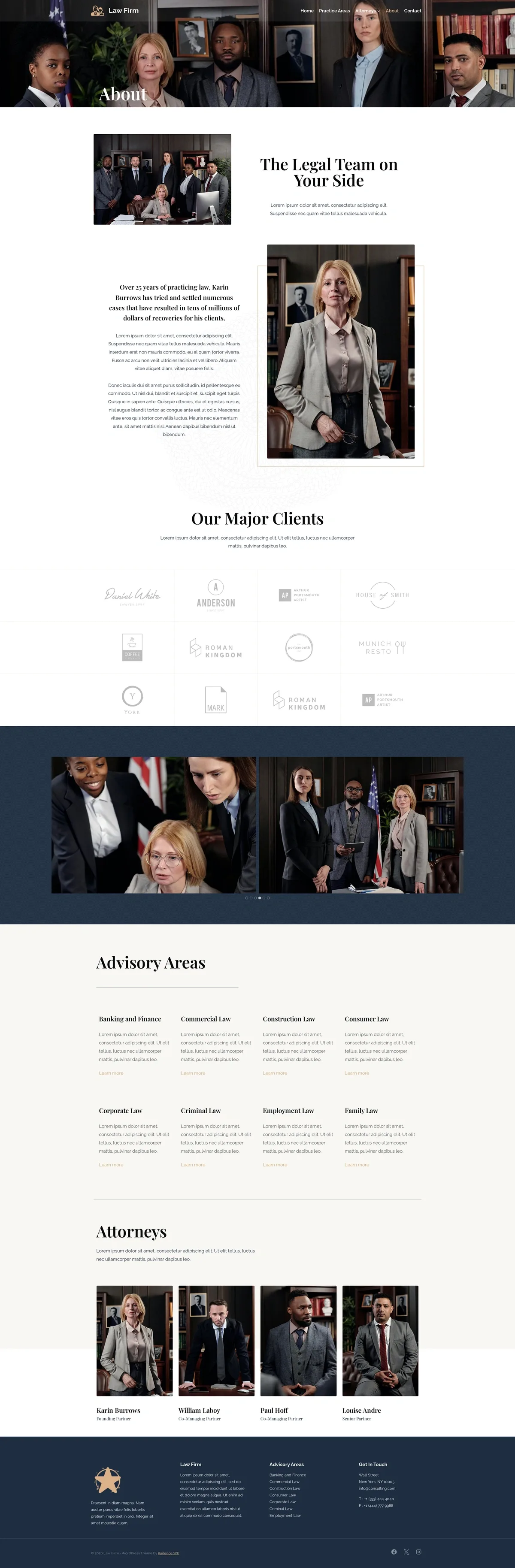 Law Firm 关于