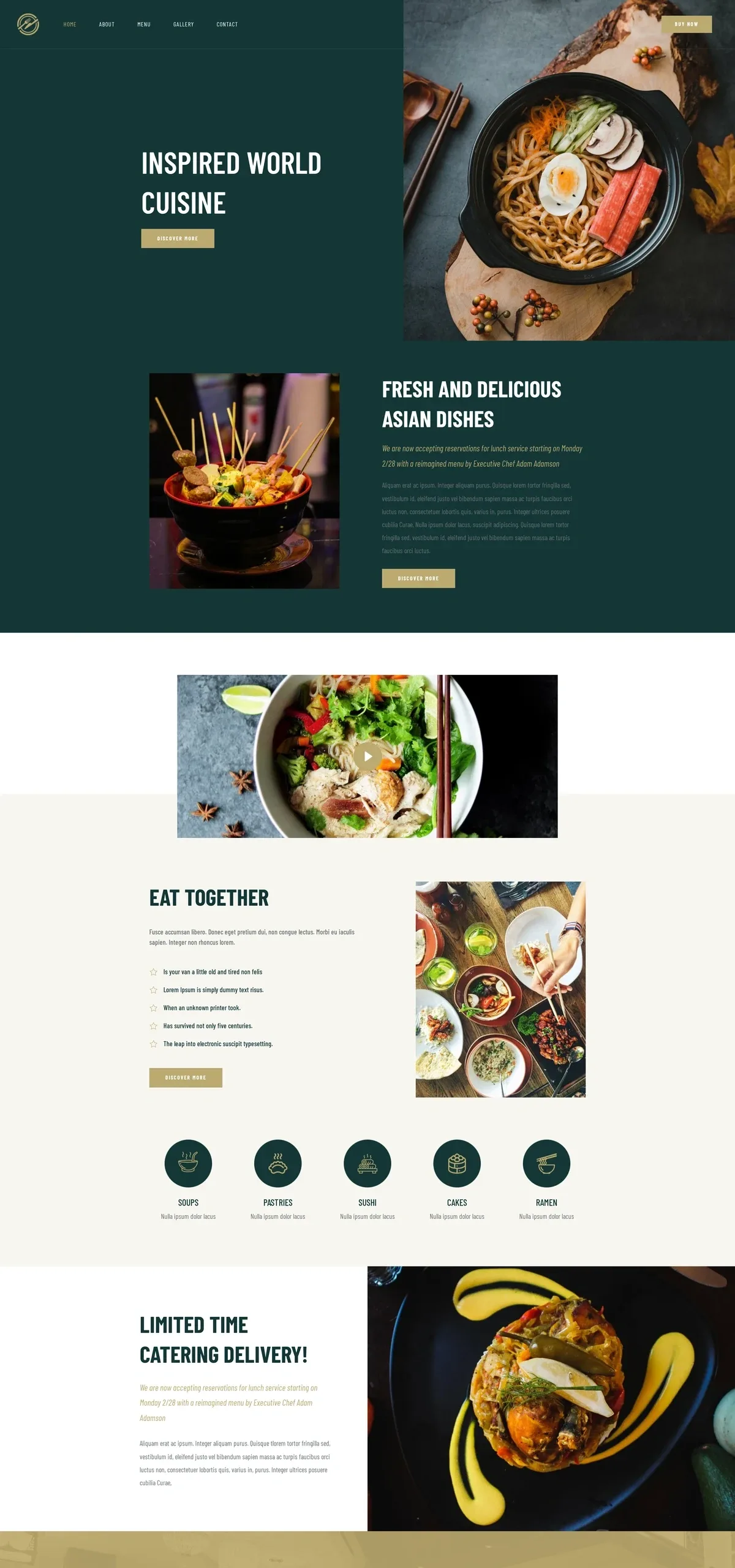 Restaurant 餐饮品牌WordPress模板