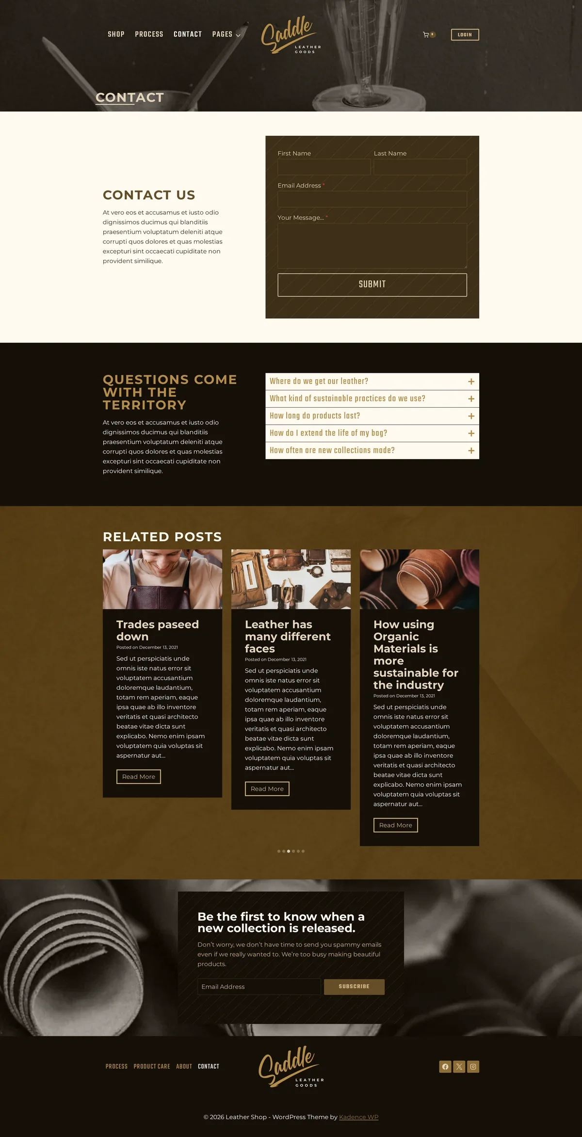 Leather Shop 04 联络我们