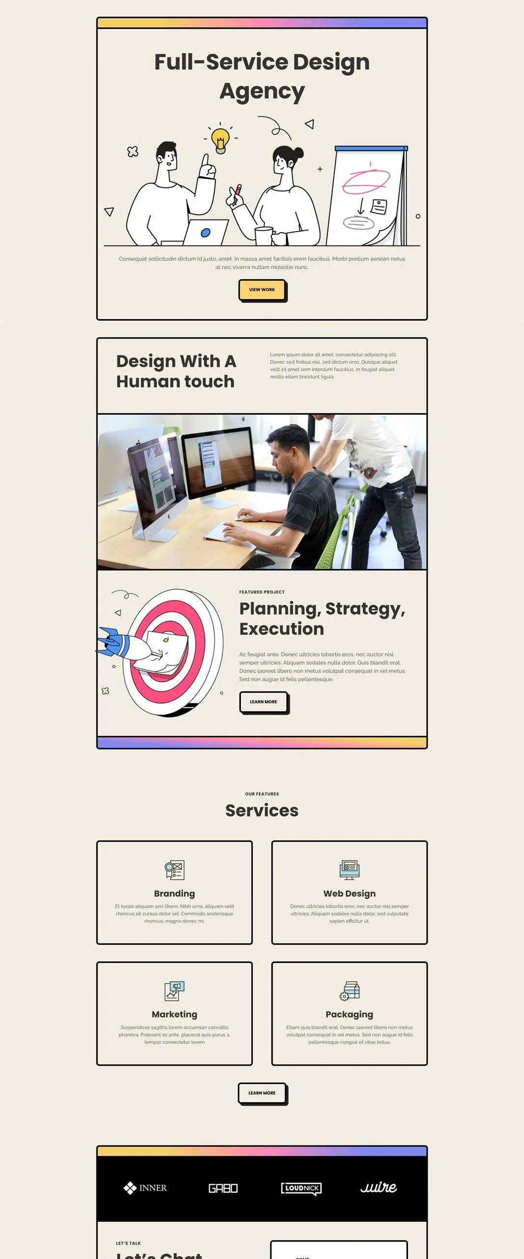 Marketing Agency 企业顾问WordPress模板