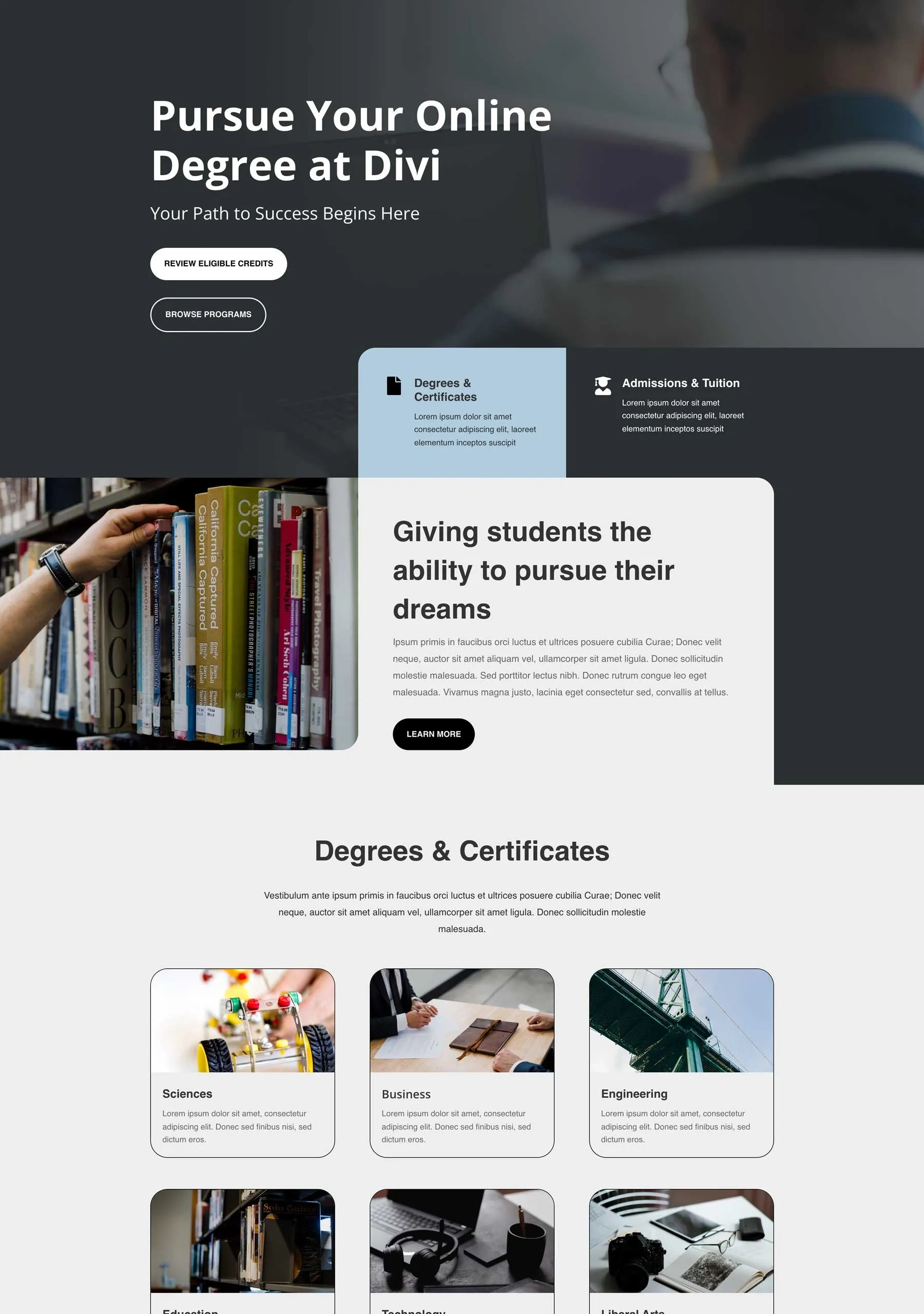 Online University 教育课程WordPress模板