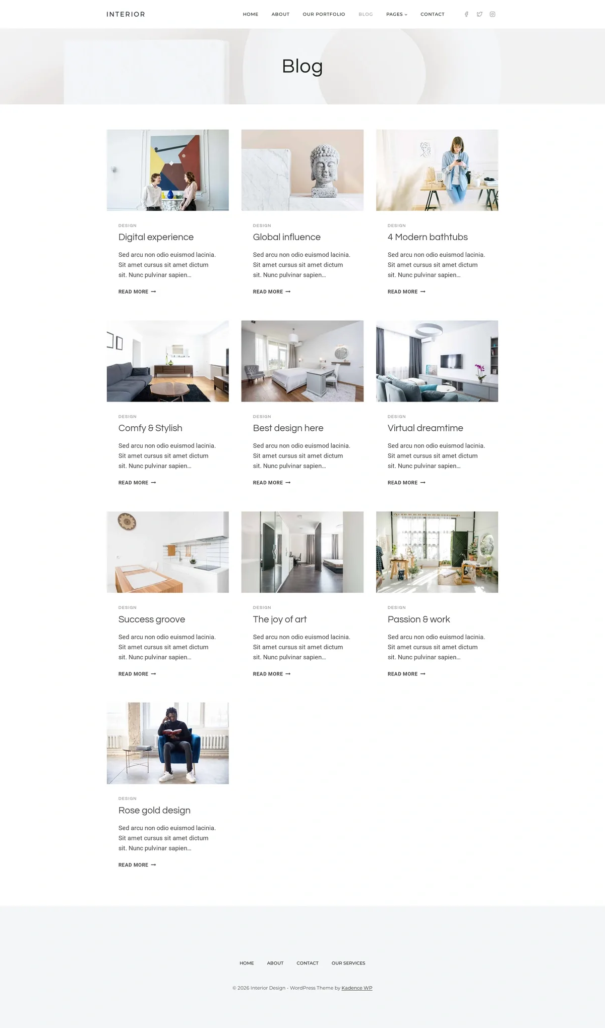 Interior Design 04 部落格