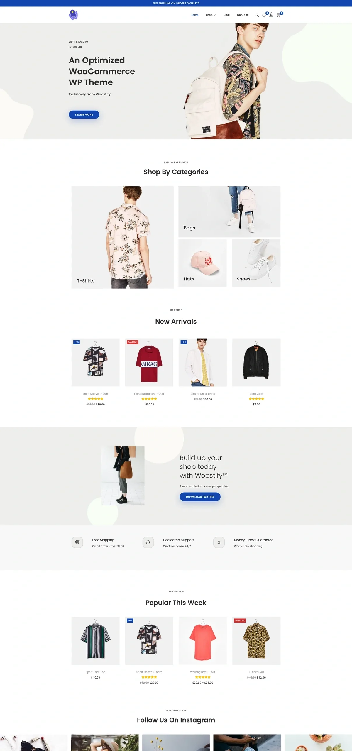 Default Fashion 时尚品牌WordPress模板