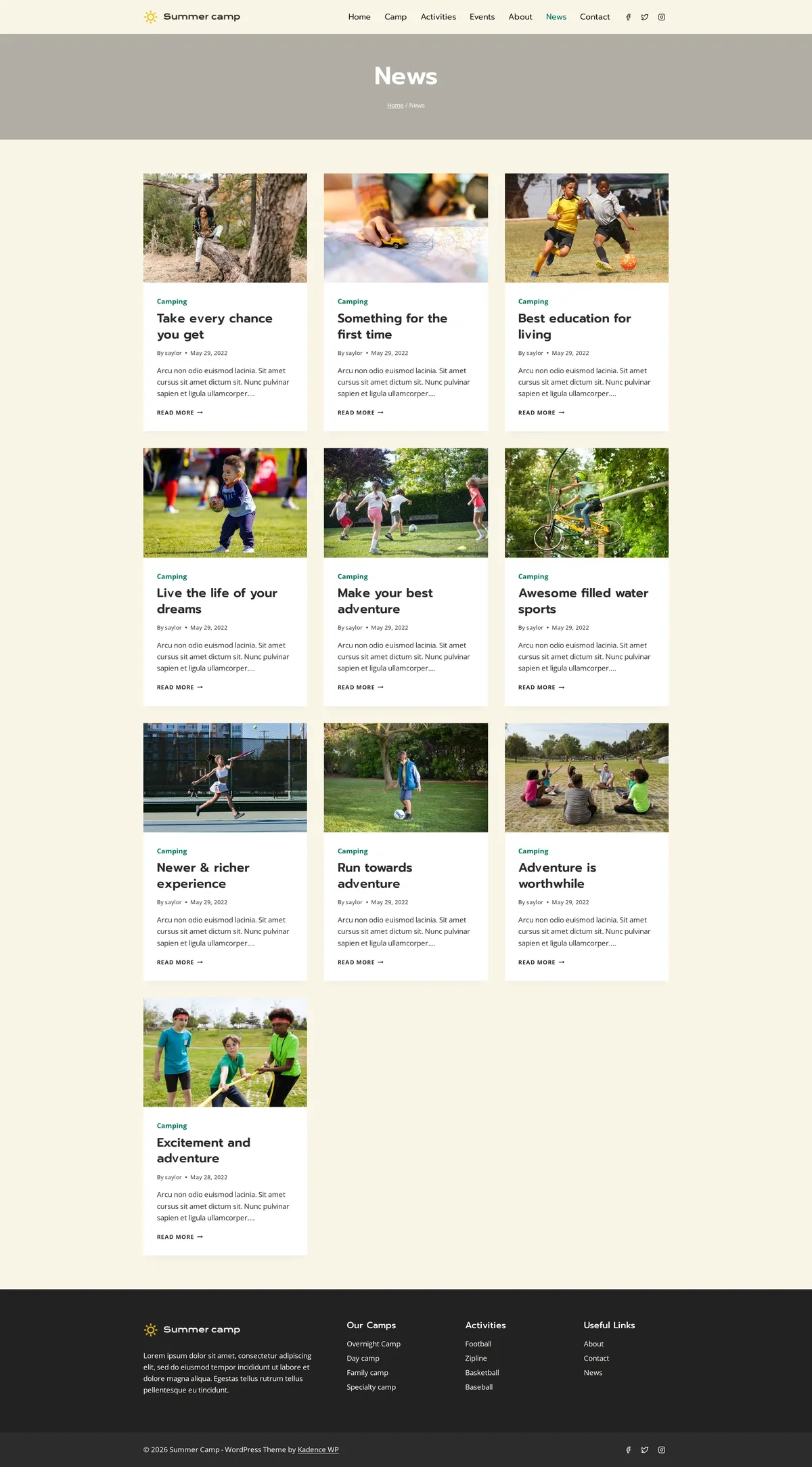 Summer Camp 06 新闻