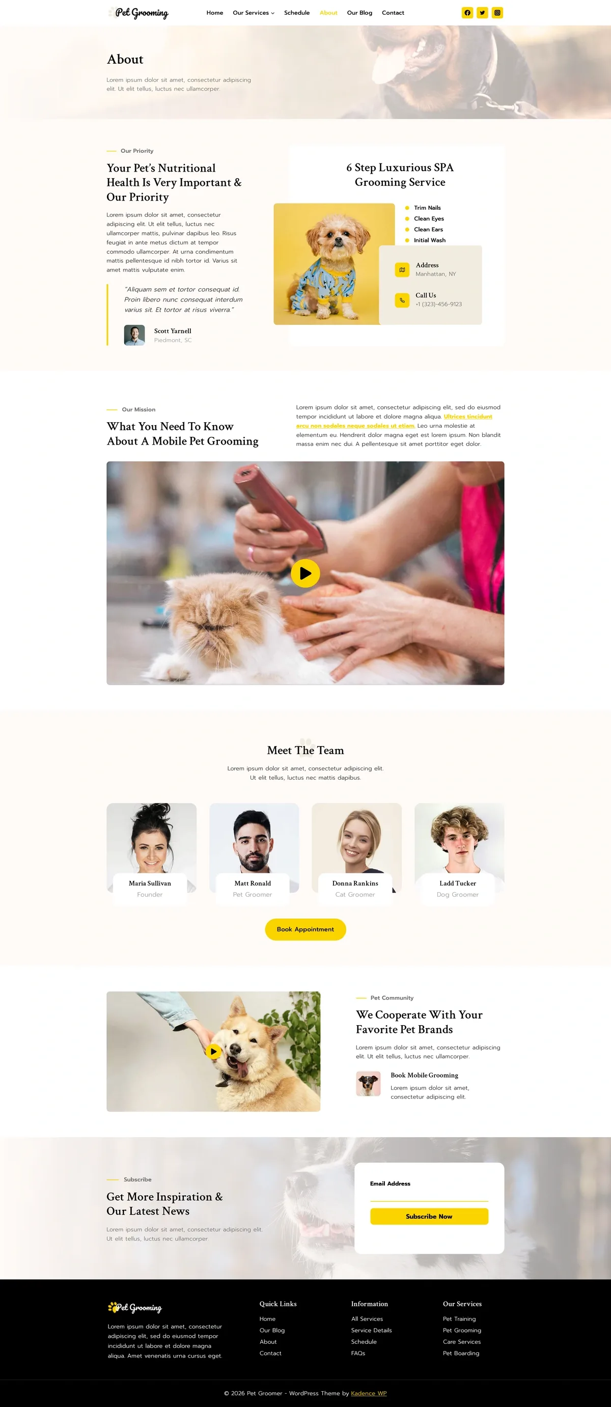 Pet Groomer 05 关于我们