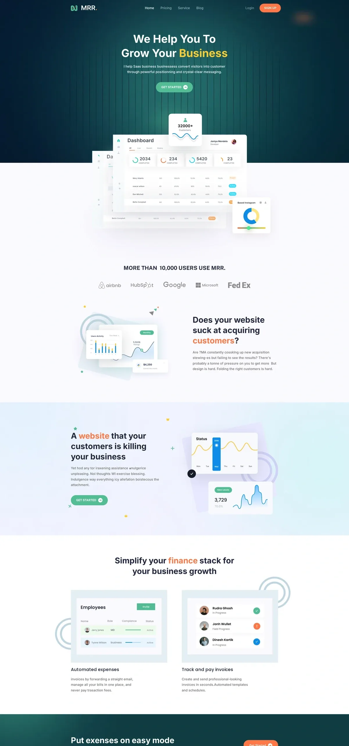 Saas Website 软件App产品WordPress模板