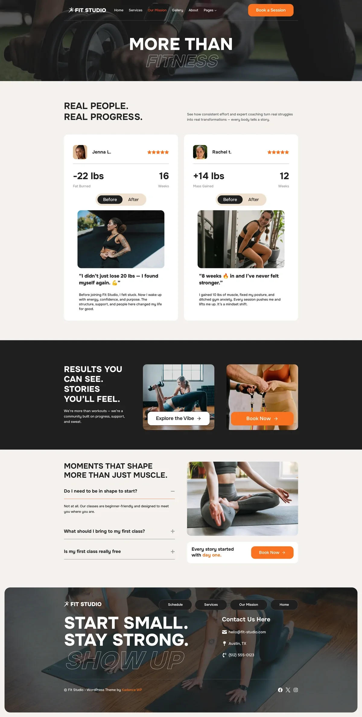 Fit Studio 03 我们的使命