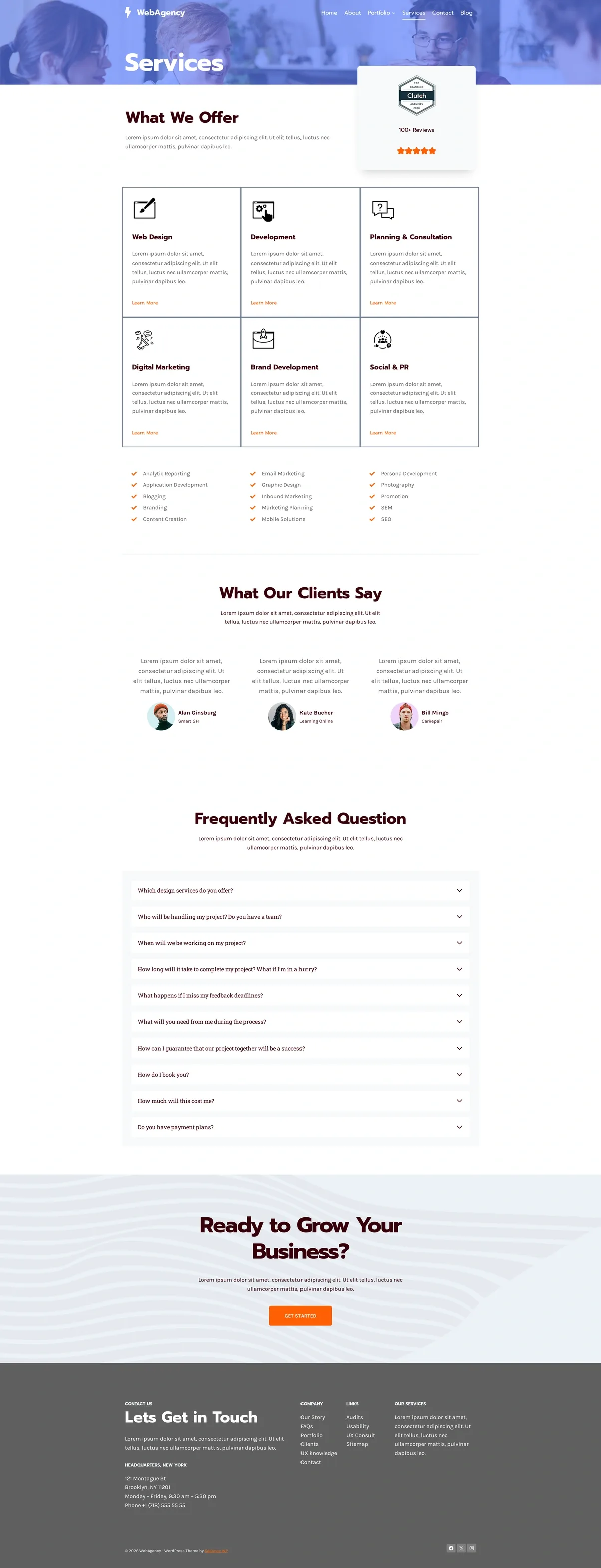 Web Agency 05 服务