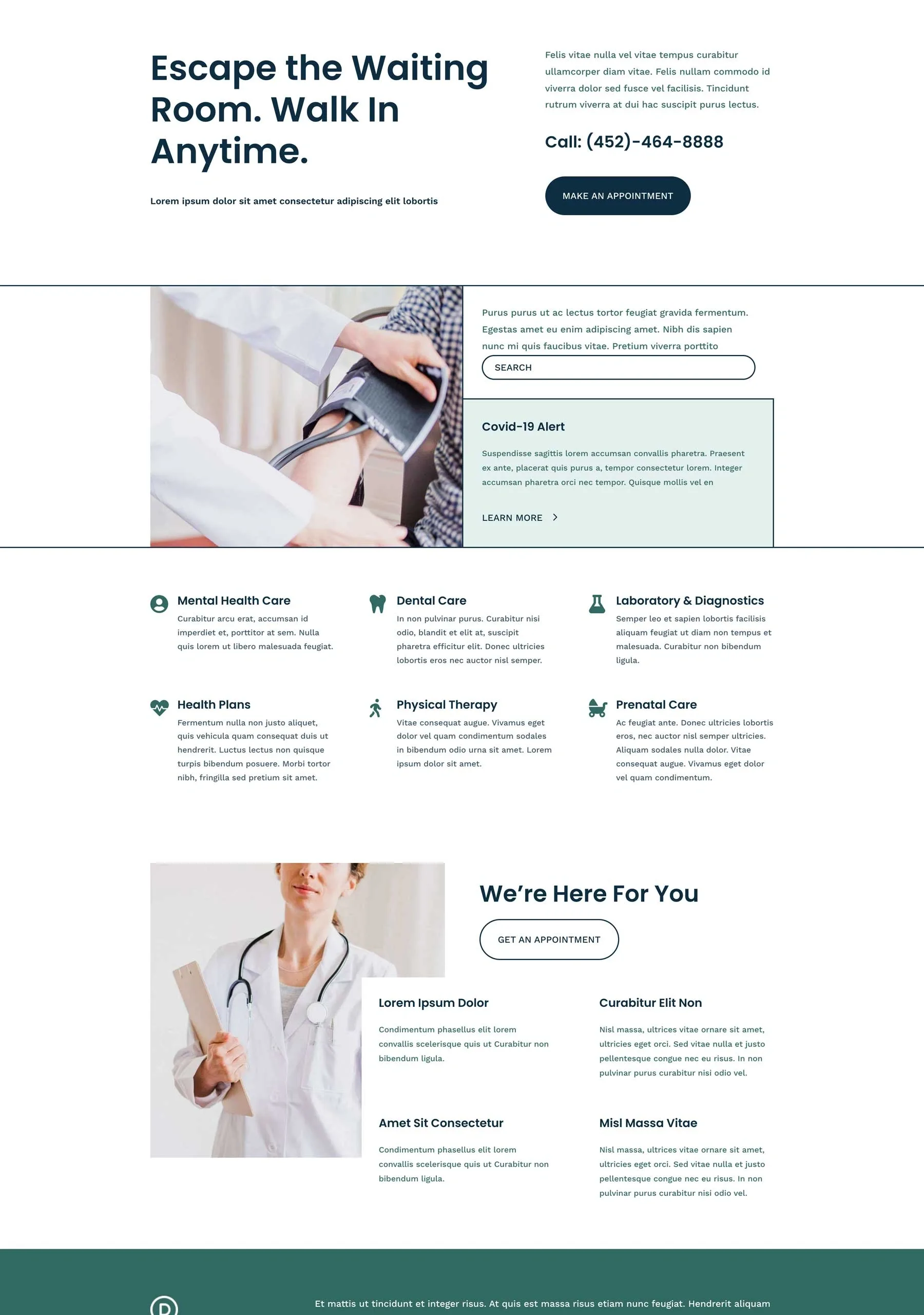 Hospital 健康诊疗WordPress模板