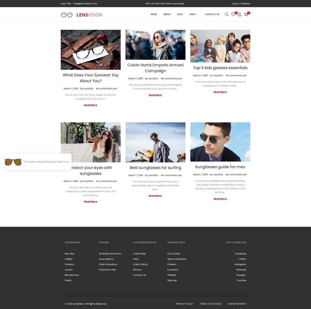 LensVision – Sunglasses Shop Sunglasses Shop 03 Blog