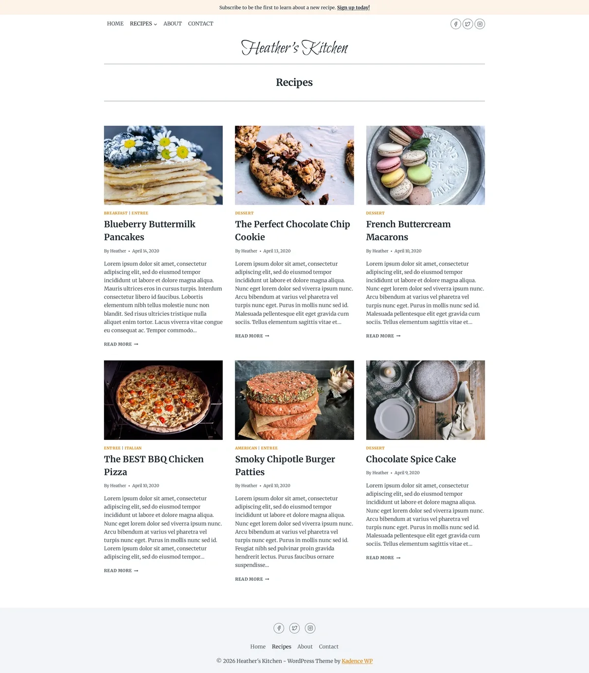 Recipe Blog 02 食谱展开