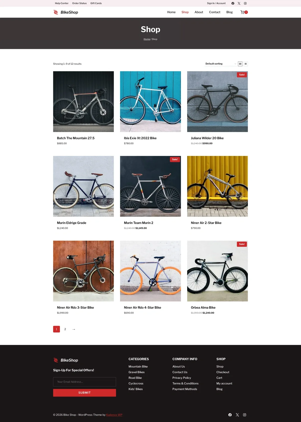 Bike Shop 02 购物