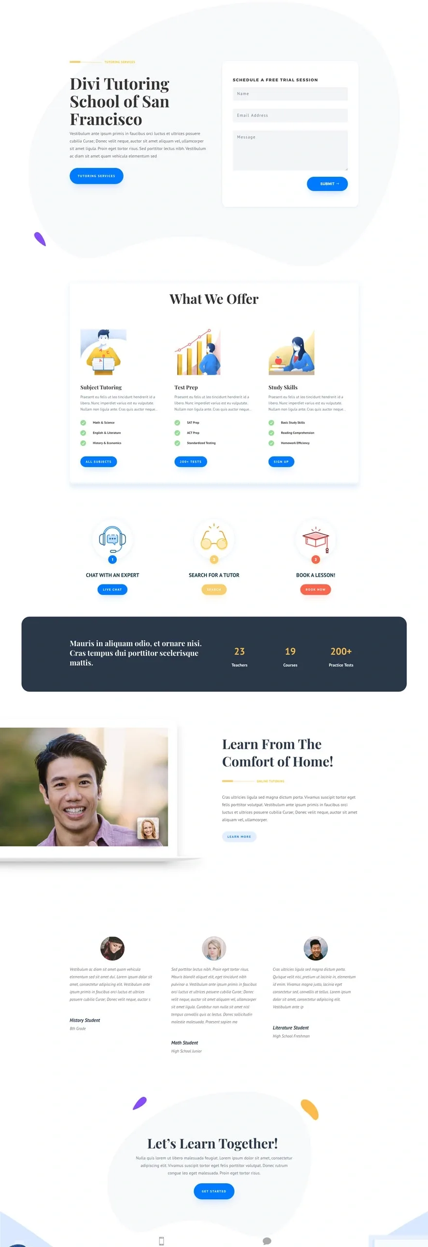 Tutor 教育课程WordPress模板