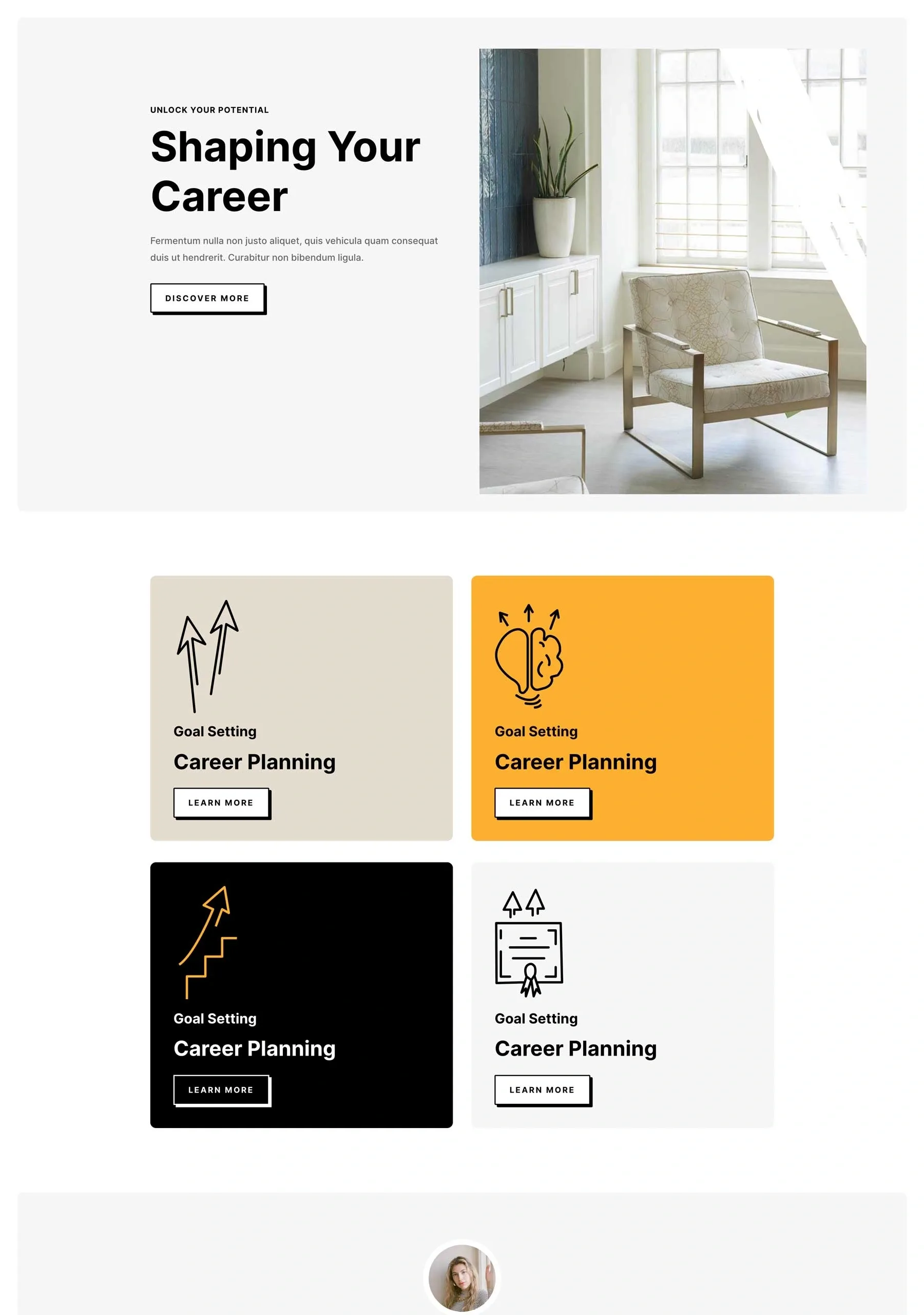 Career Coach 企业顾问WordPress模板