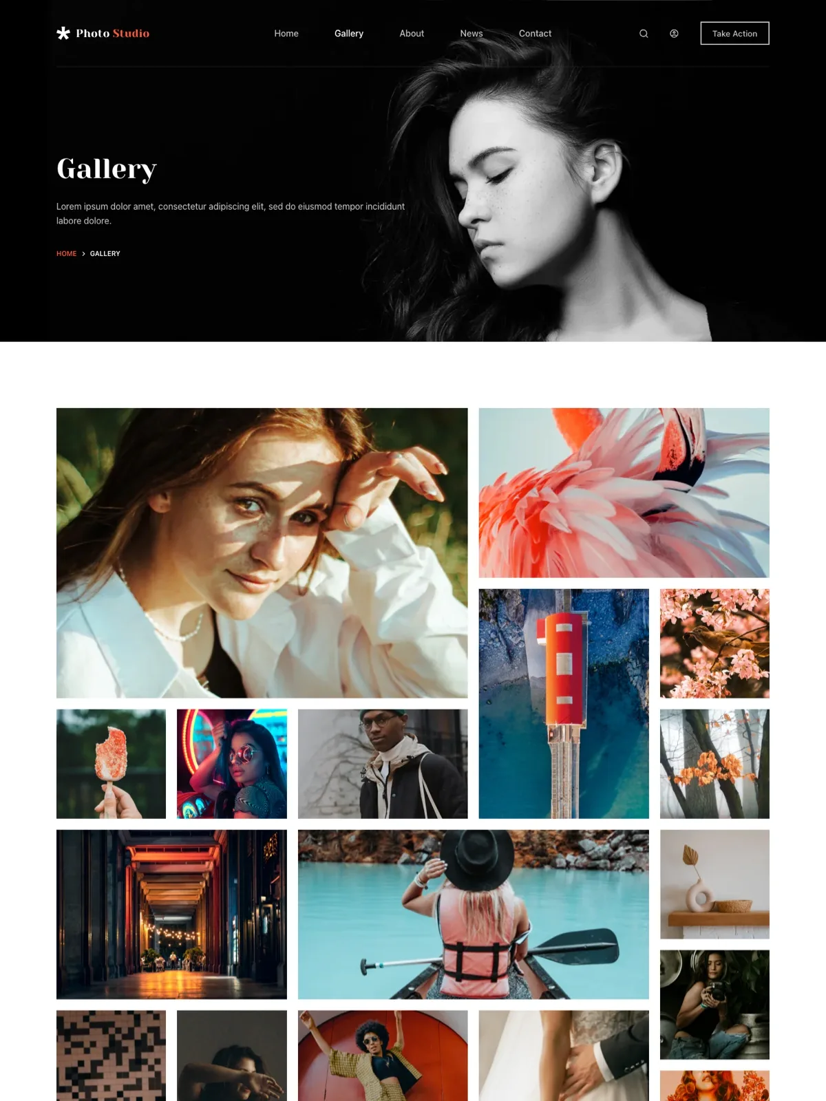 Photo Studio 02 画廊页面