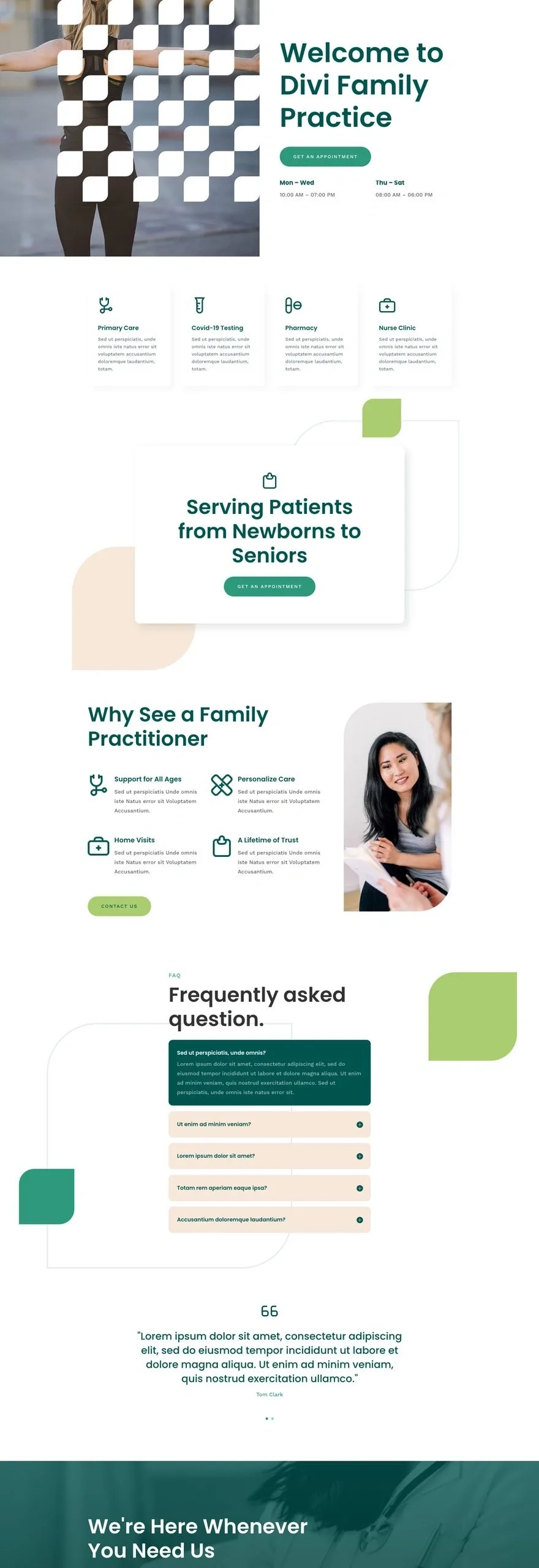 Family Doctor 健康诊疗WordPress模板