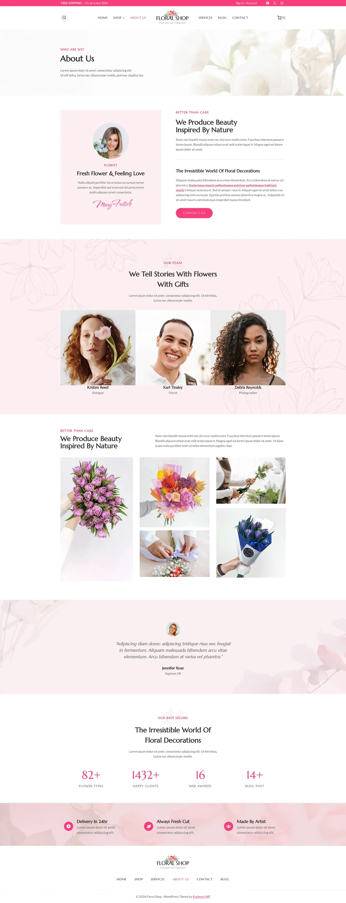 Floral Shop 07 关于我们