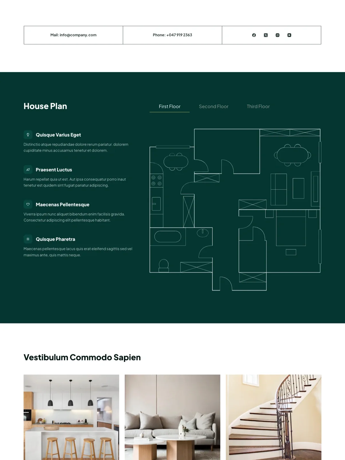 Real Estate 04 房产页面