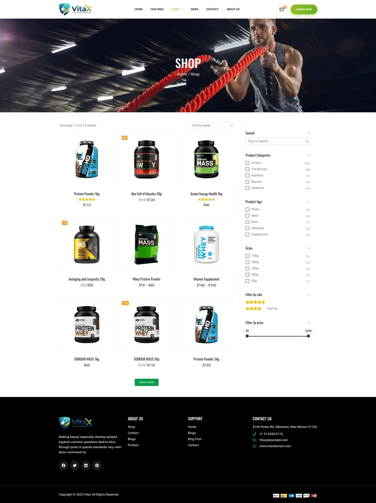 Vitax 02 Shop