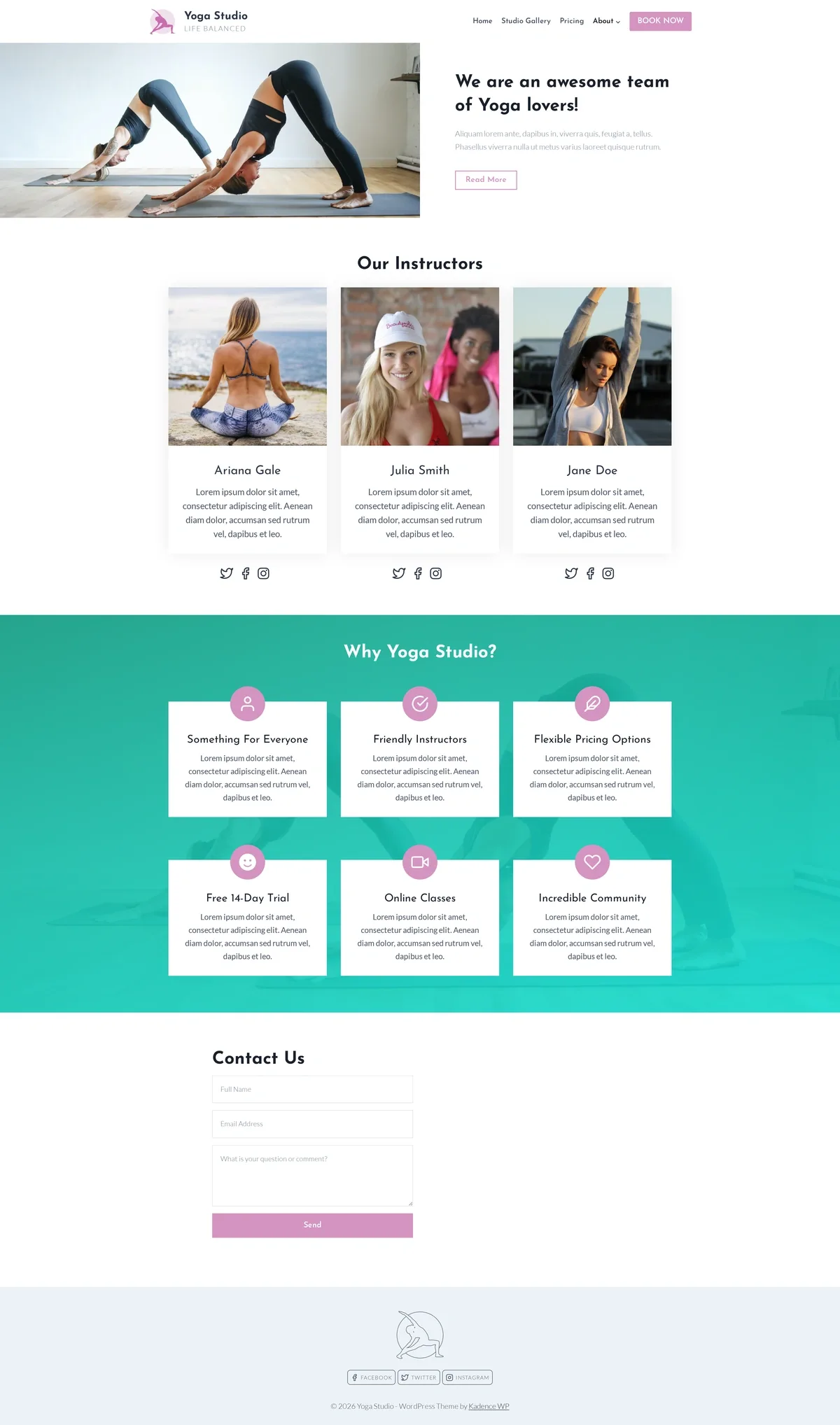Yoga Studio 04 关于我们