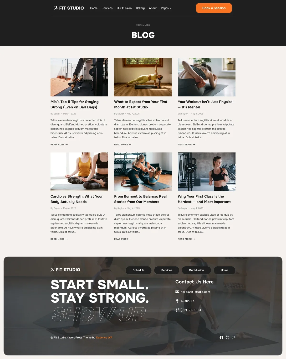 Fit Studio 07 部落格