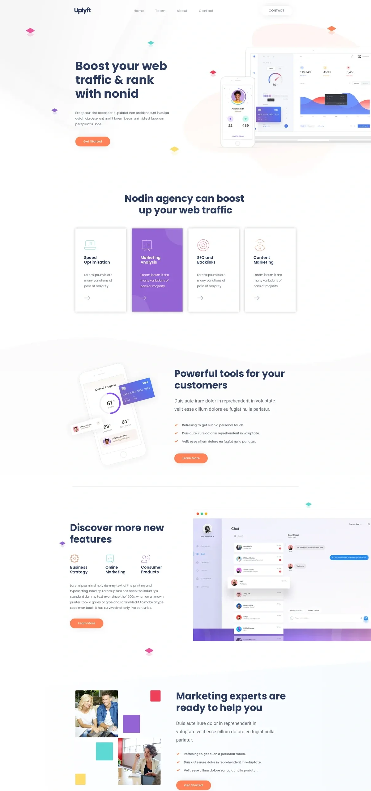 Uplyft SEO营销WordPress模板
