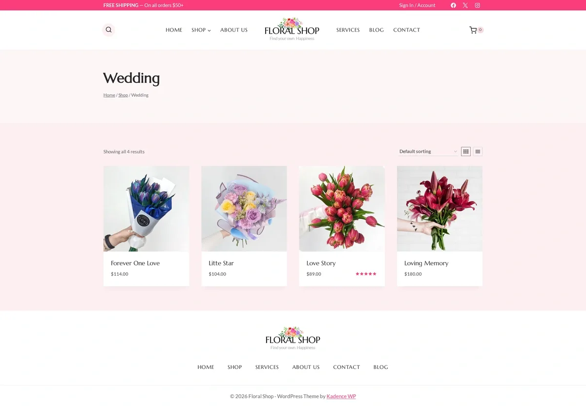 Floral Shop 06 婚礼