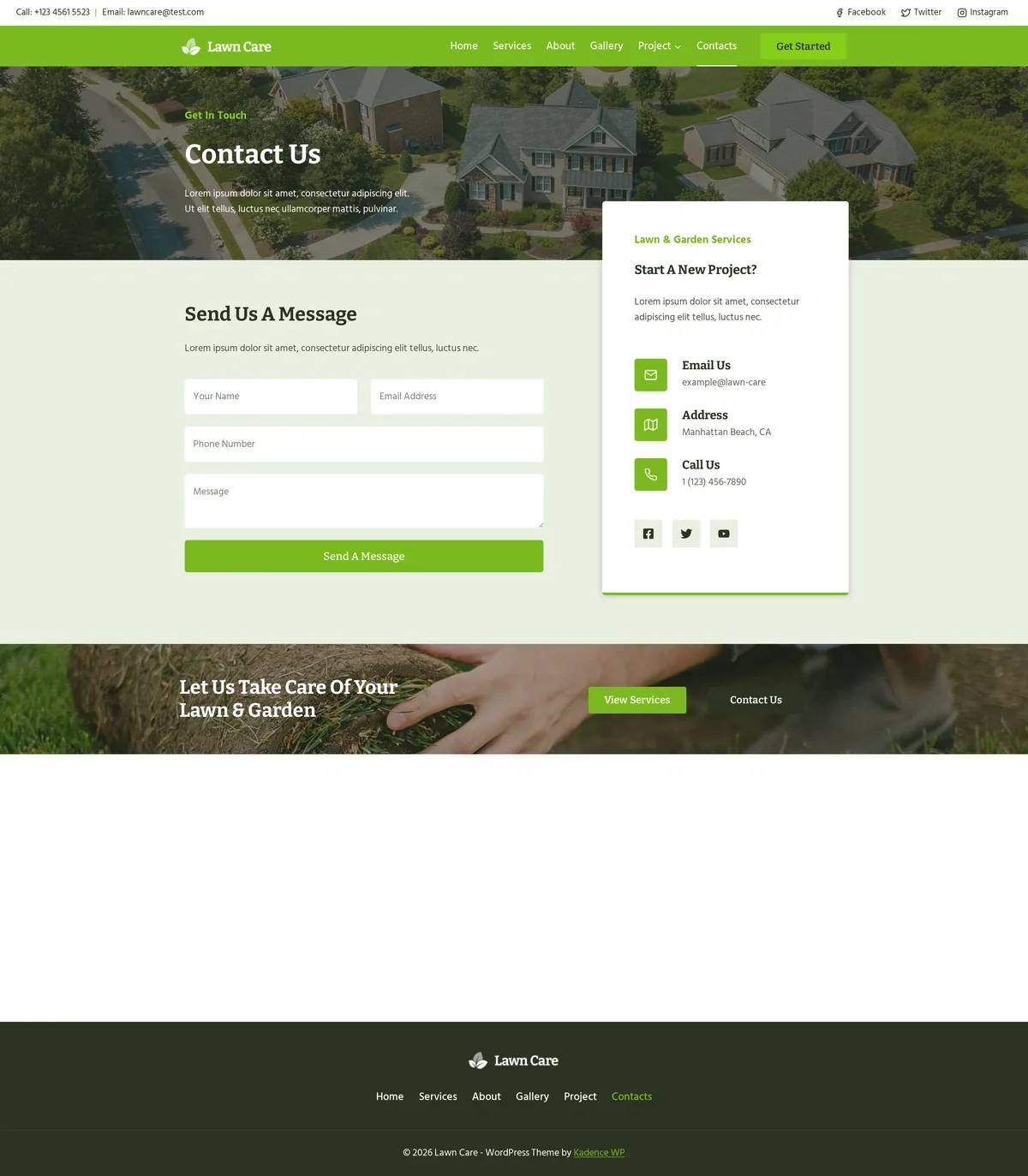 Lawn Care 07 联络我们
