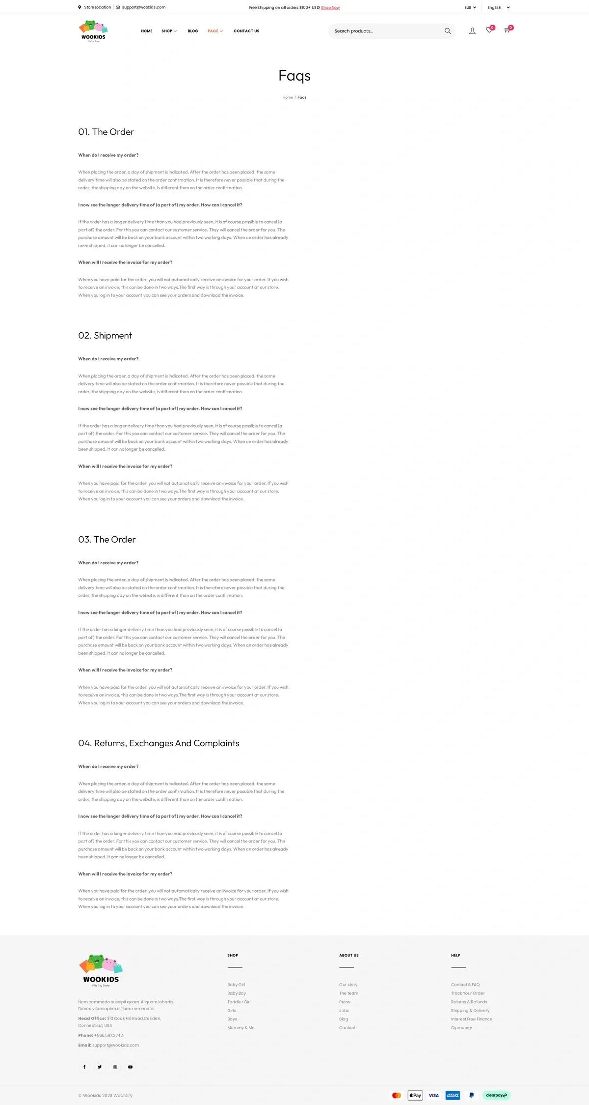 Kids New Pro 05 Faqs