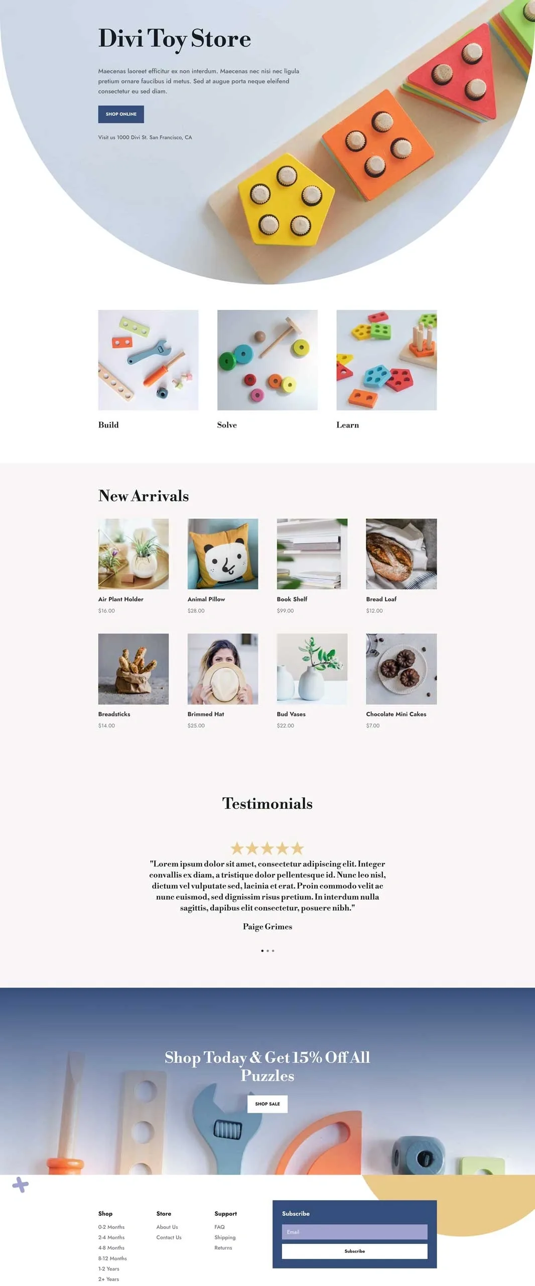 Toy Store 玩具母婴WordPress模板