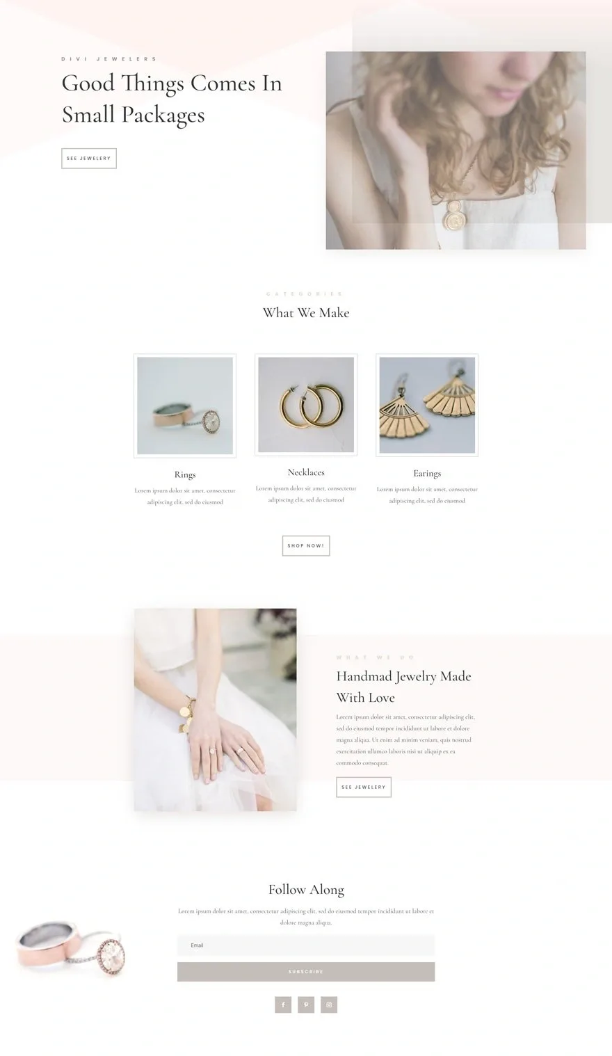 Jeweler 珠宝首饰WordPress模板