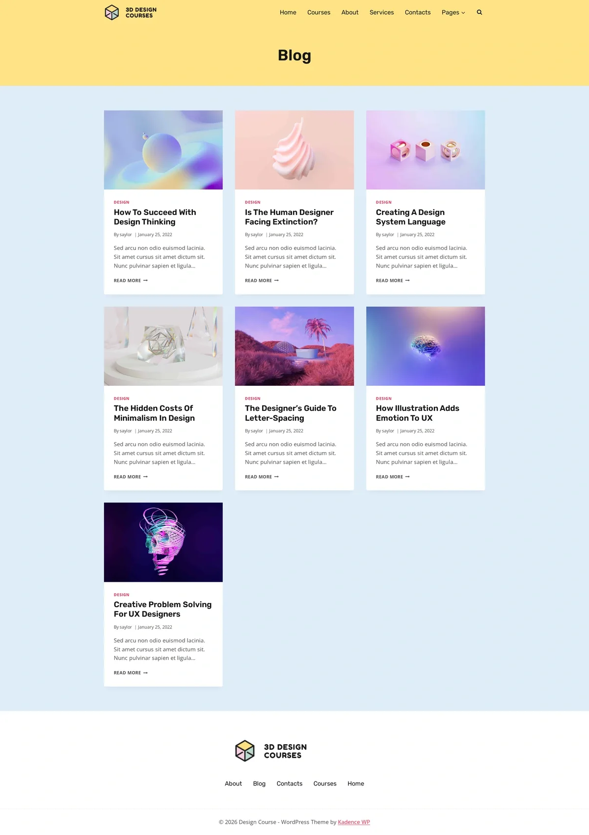 Design Course 07 部落格