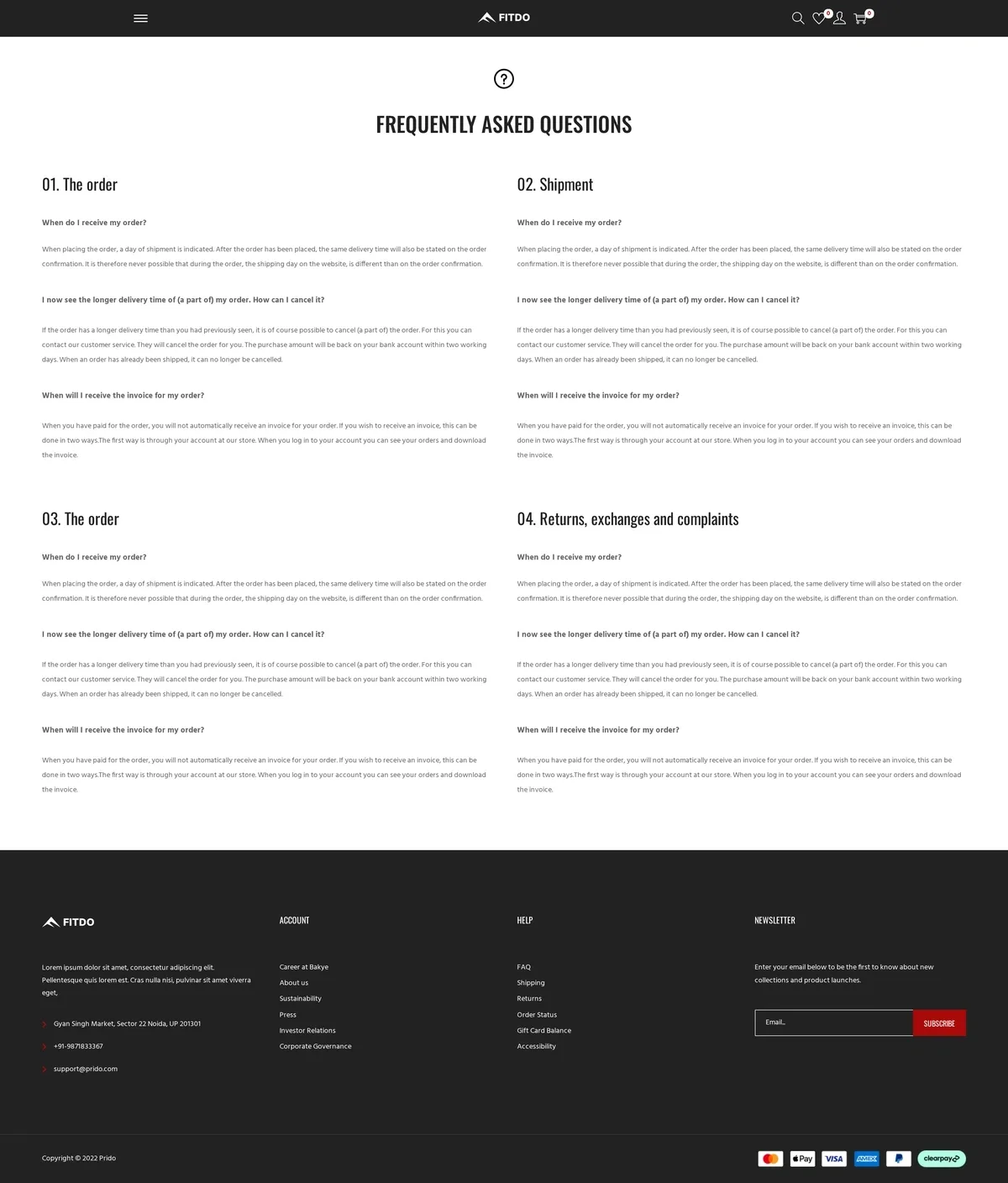 Fitdo New Pro 06 Faq