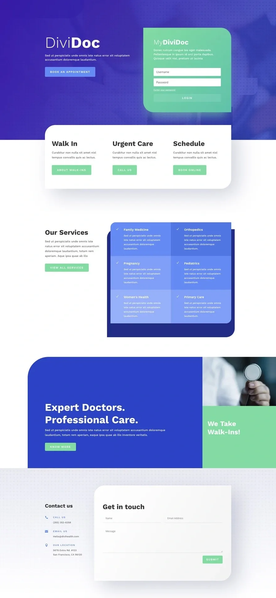 Health Clinic 健康诊疗WordPress模板