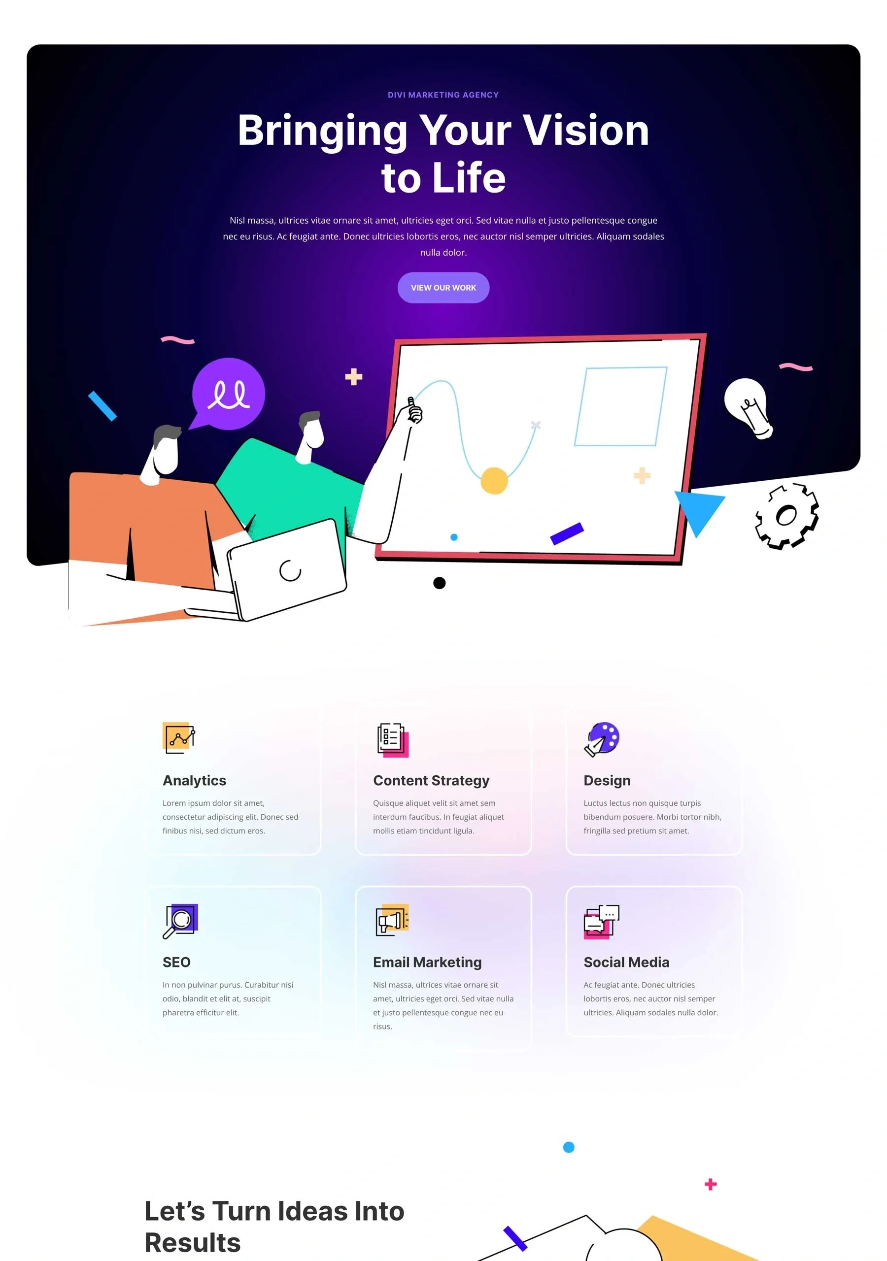 Marketing 营销推广WordPress模板