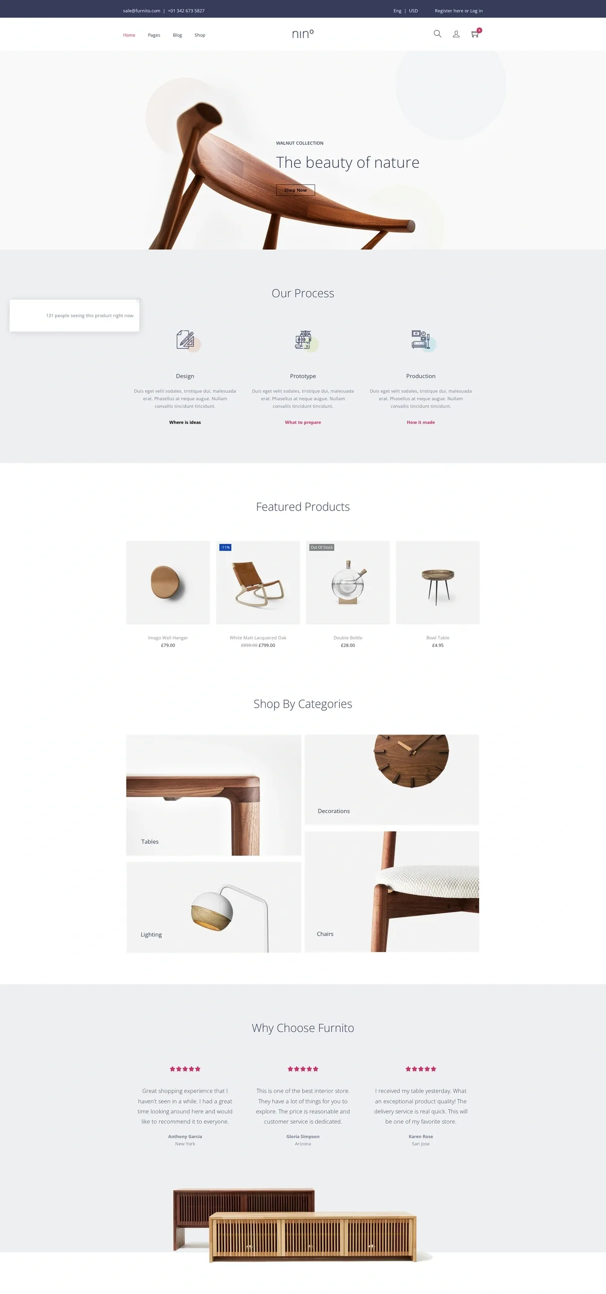 Furnito – Furniture 家具家居WordPress模板