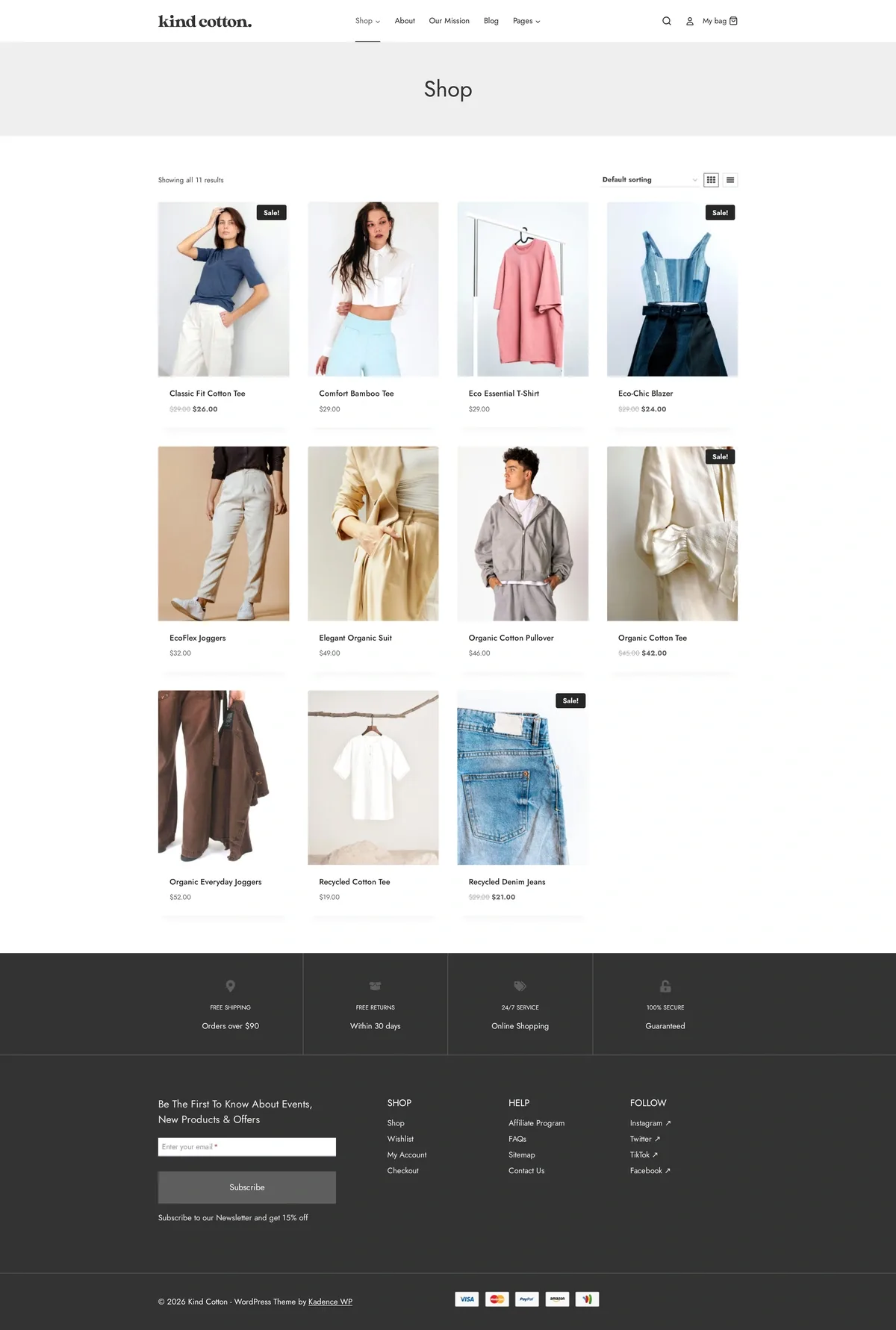 Kind Cotton 02 商店展开