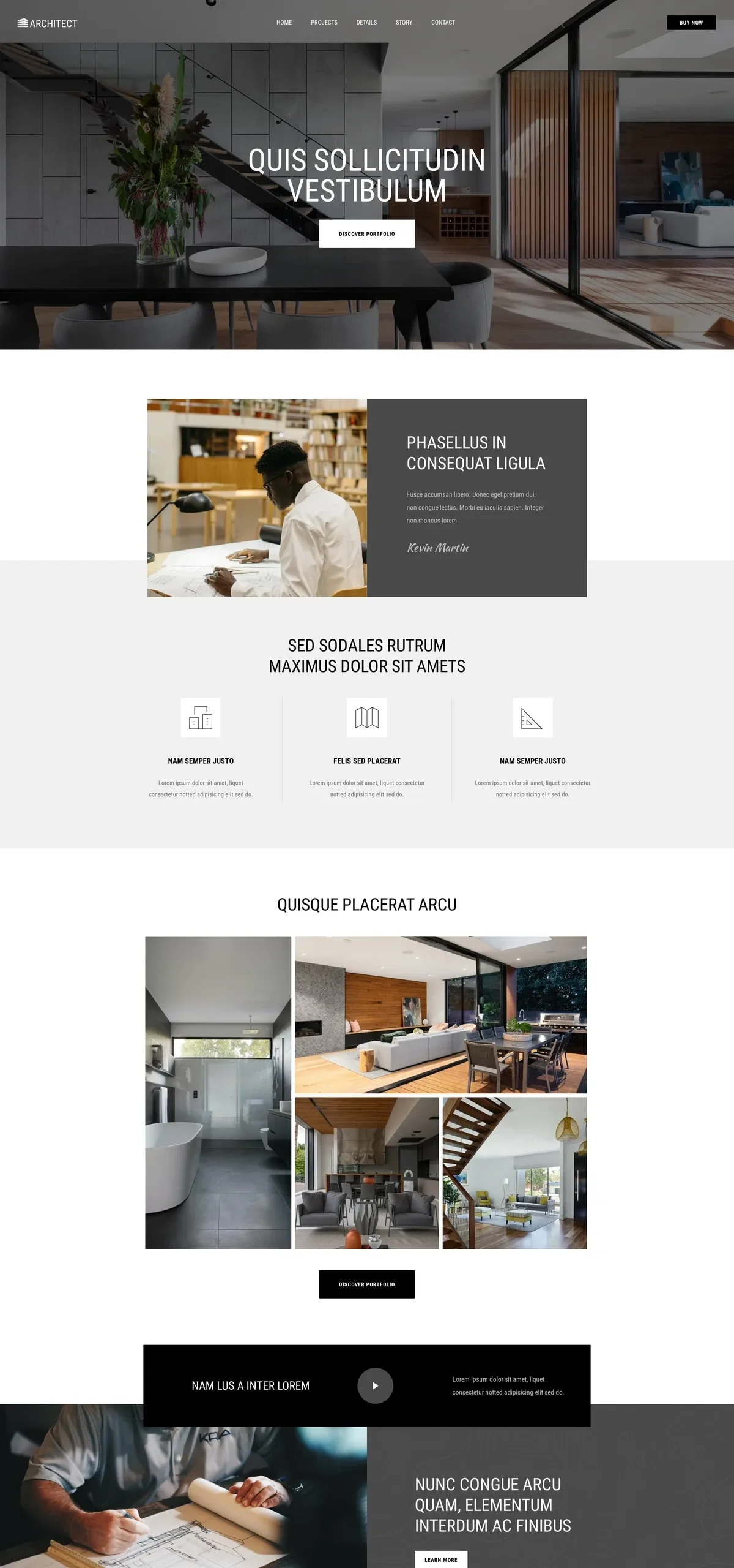 Architect 2 建筑室内设计WordPress模板