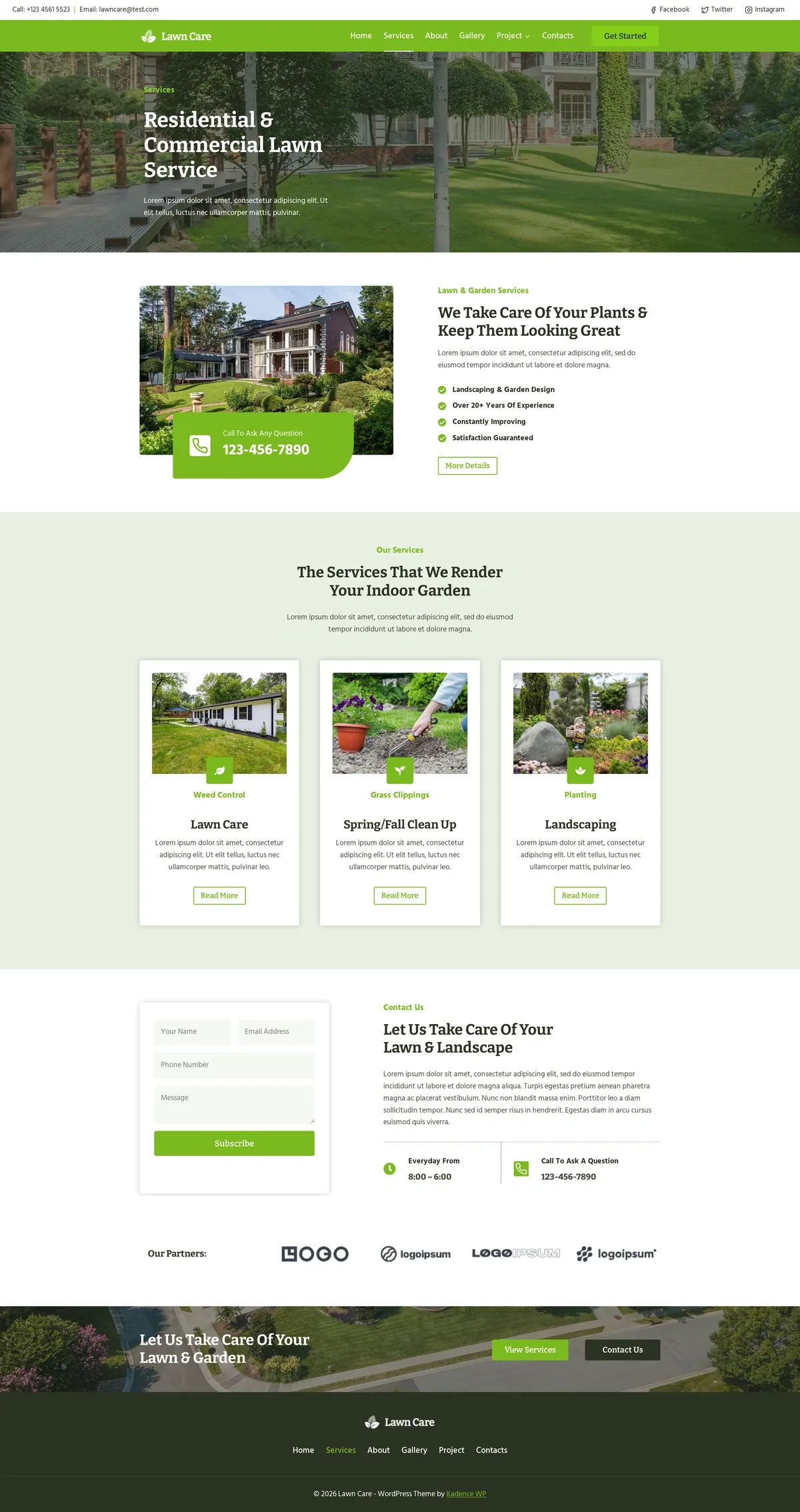 Lawn Care 02 服务