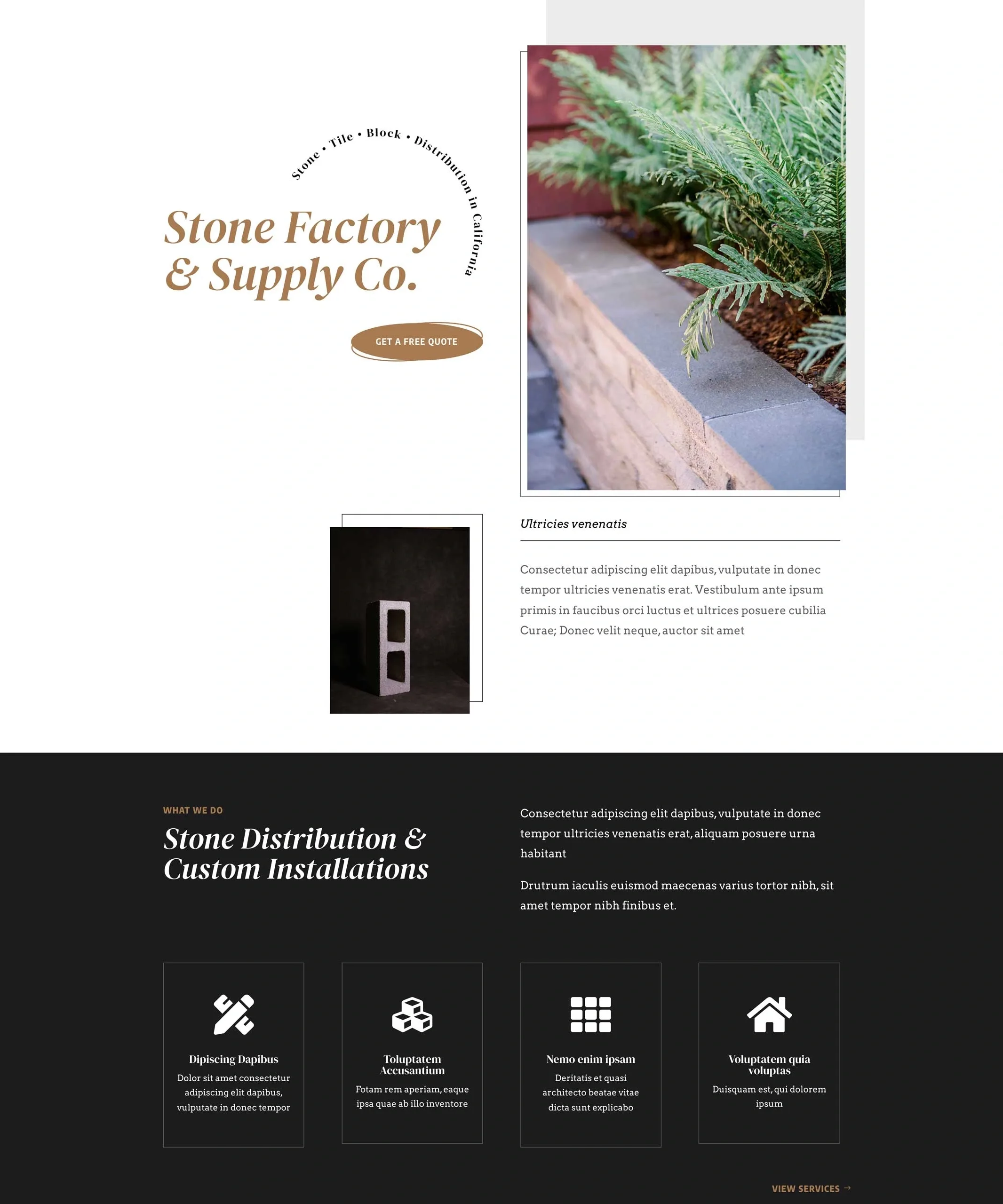 Stone Factory 企业顾问WordPress模板