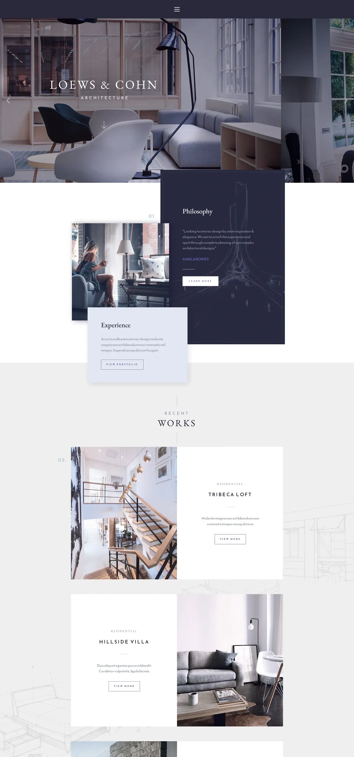 Architect 建筑室内设计WordPress模板