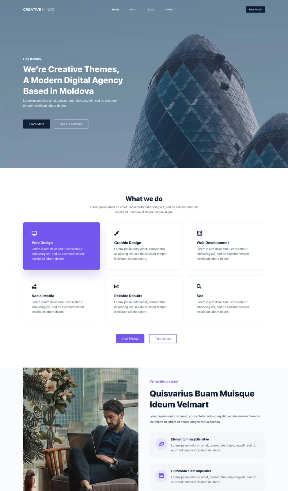 Business 企业顾问WordPress模板