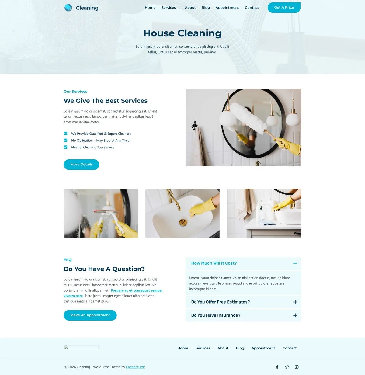Cleaning Service 03 服务详情