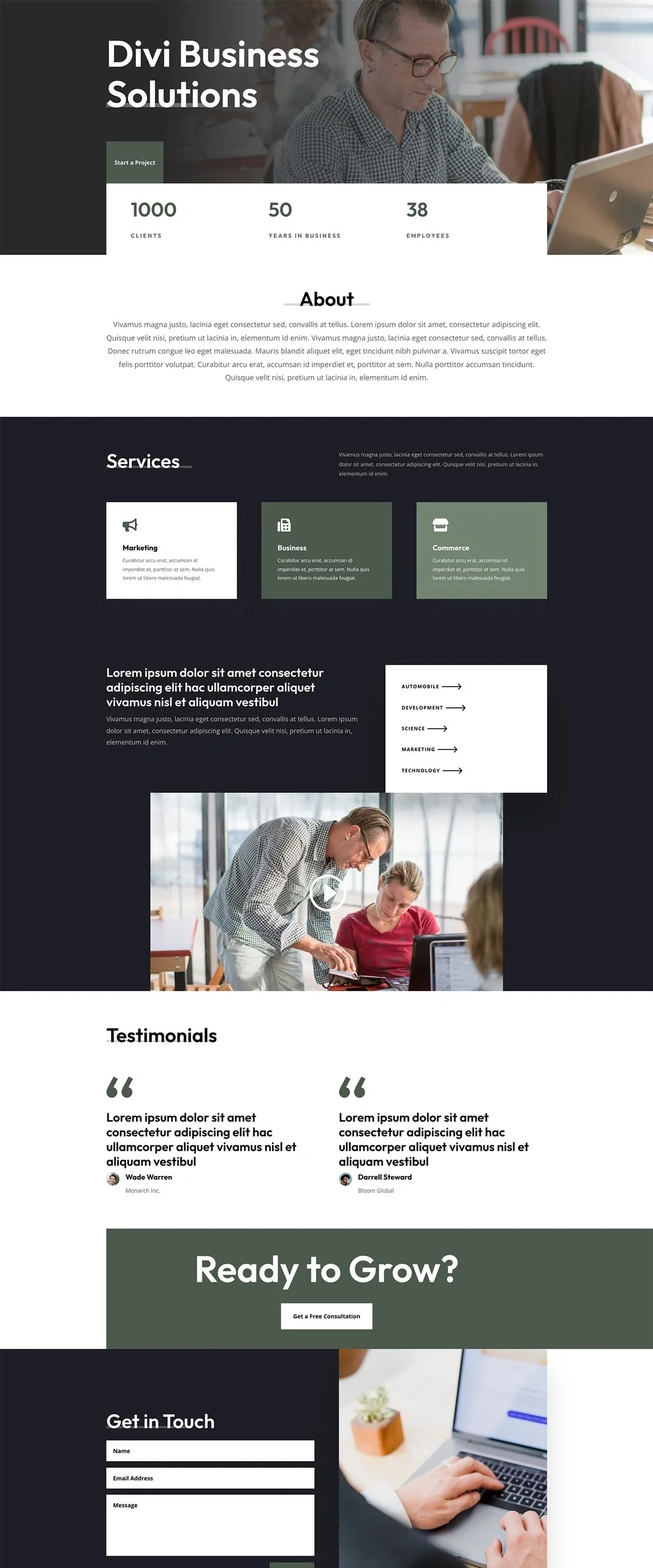 Corporate 企业通用WordPress模板